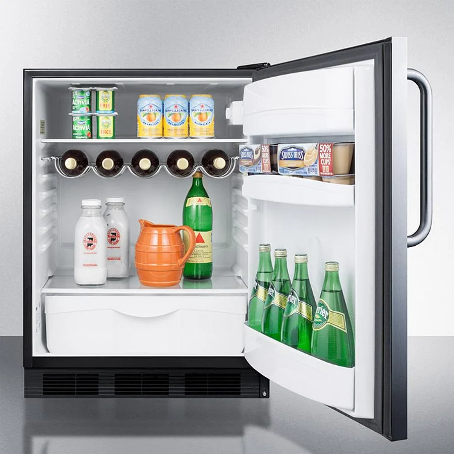 Summit FF63BKCSSADA 24" Wide Built-in All-refrigerator, ADA Compliant - Image 4