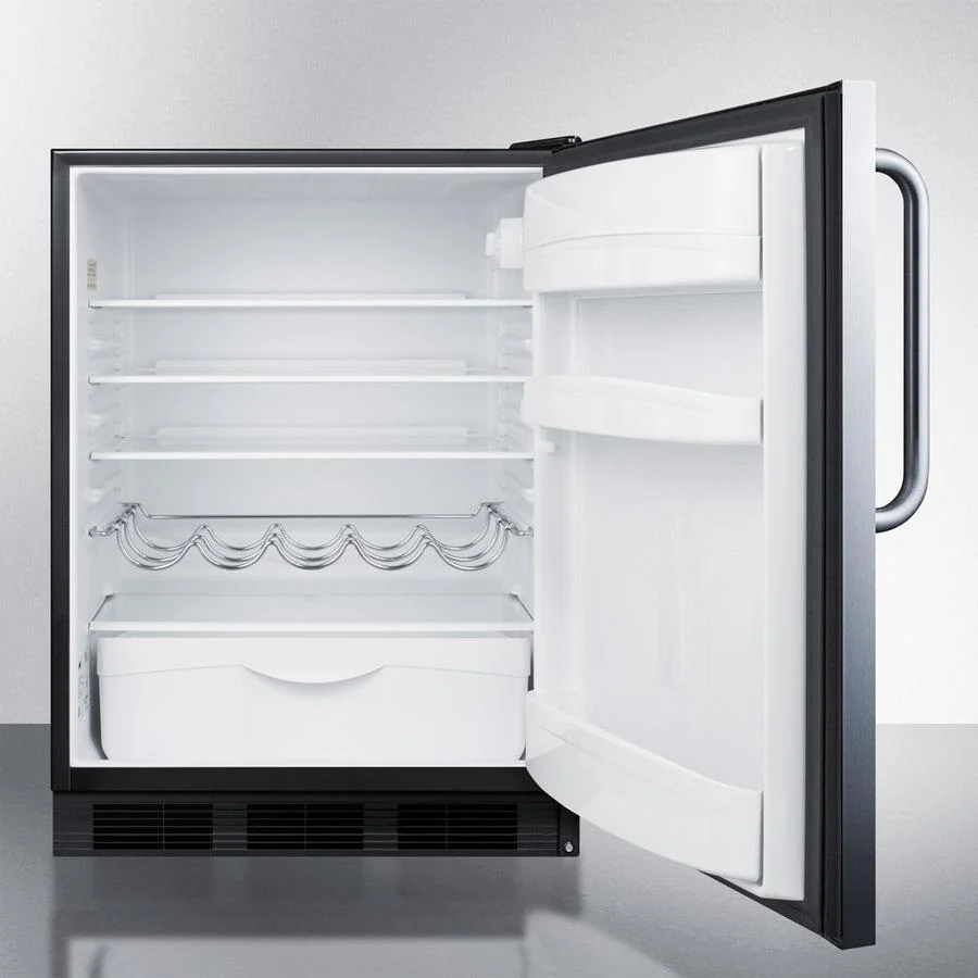 Summit FF63BKSSTBADA 24" Wide All-refrigerator, ADA Compliant - Image 3