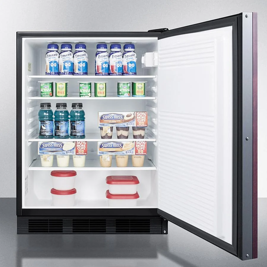Summit FF7BKBIIF 24" Wide Built-in All-refrigerator (panel Not Included) - Image 4