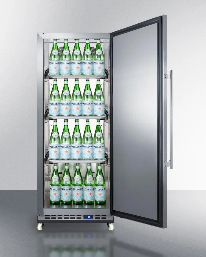 Summit FFAR121SSRI 24" Wide Mini Reach-in All-refrigerator With Dolly - Image 6
