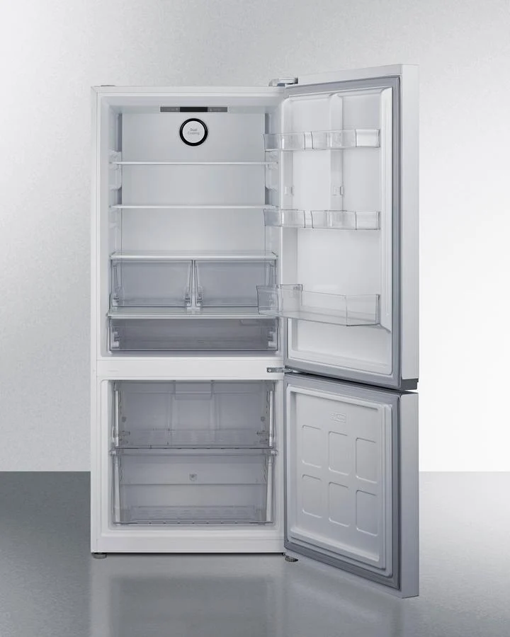 Summit FFBF172W 30" Wide Bottom-mount Refrigerator-freezer, Counter Depth - Image 4