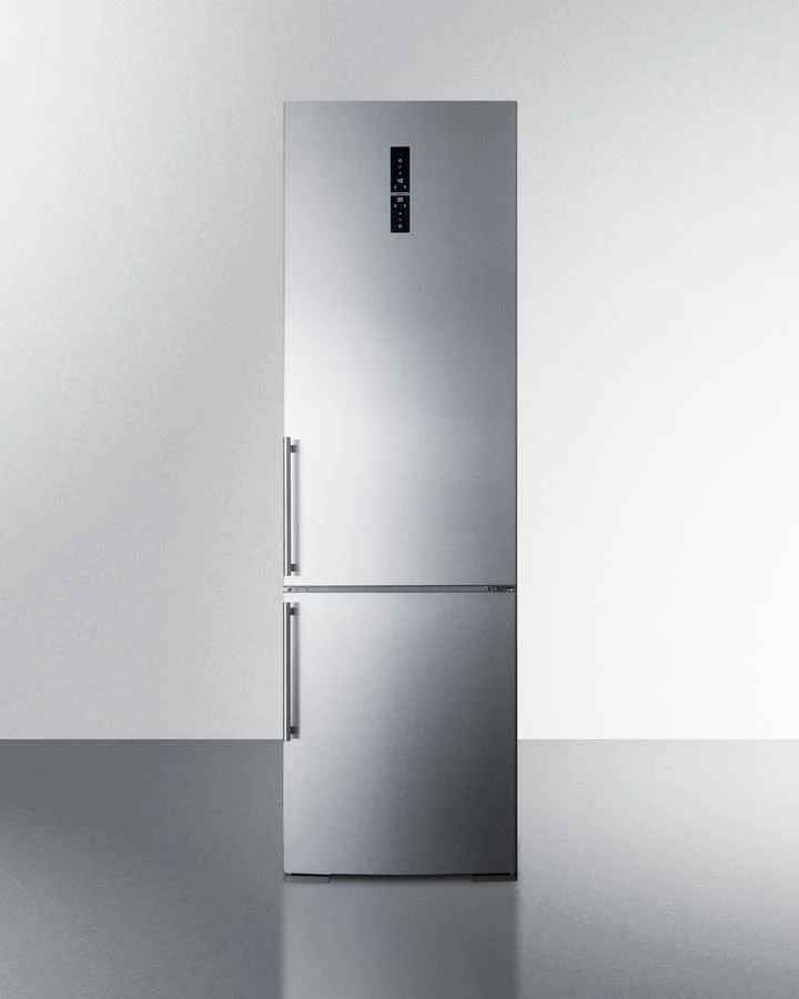 24" Wide Built-in Bottom Freezer Refrigerator With Icemaker