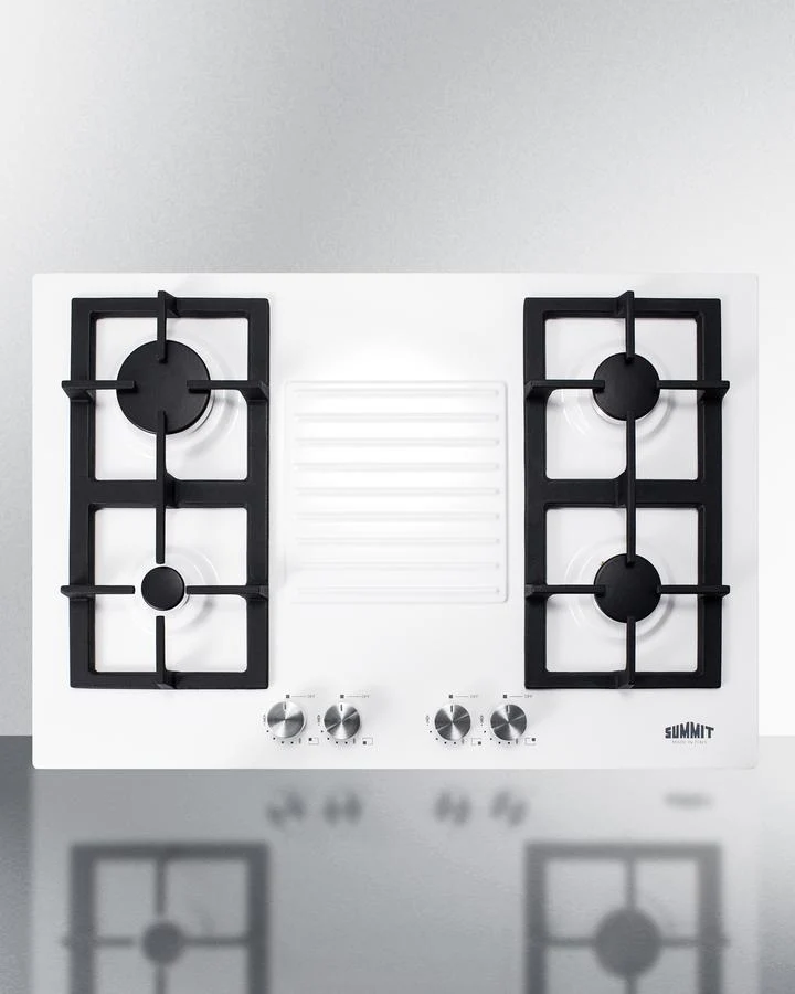 Summit GC431W 30" Wide 4-burner Gas Cooktop