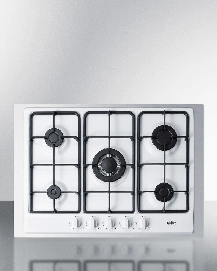 Summit GC5271WTK30 30" Wide 5-burner Gas Cooktop