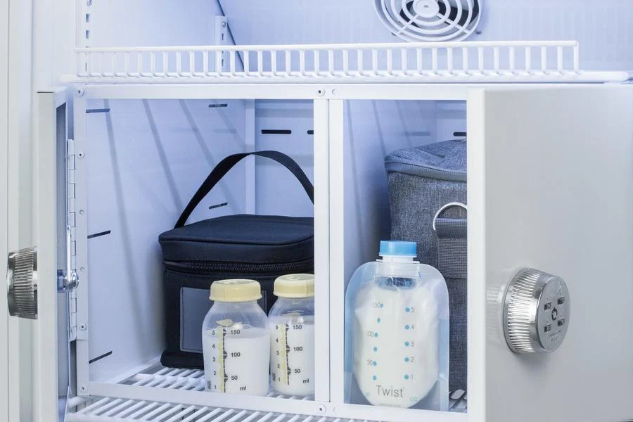 Summit MLRS62BIADAMCLK 6 CU.FT. Momcube(r) Breast Milk Refrigerator, ADA Height - Image 5