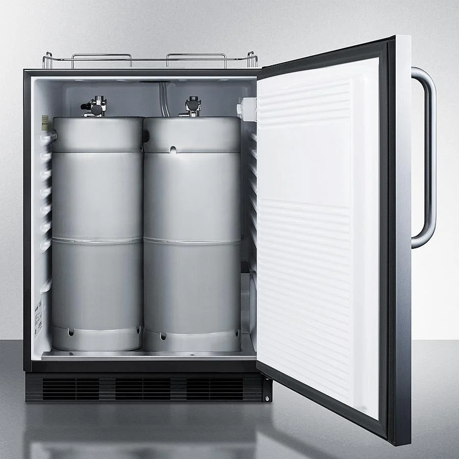 Summit SBC58BLBICSSADANK 24" Wide Built-in Kegerator, ADA Compliant - Image 5