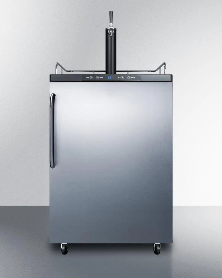 Summit SBC635MSSTB 24" Wide Kegerator