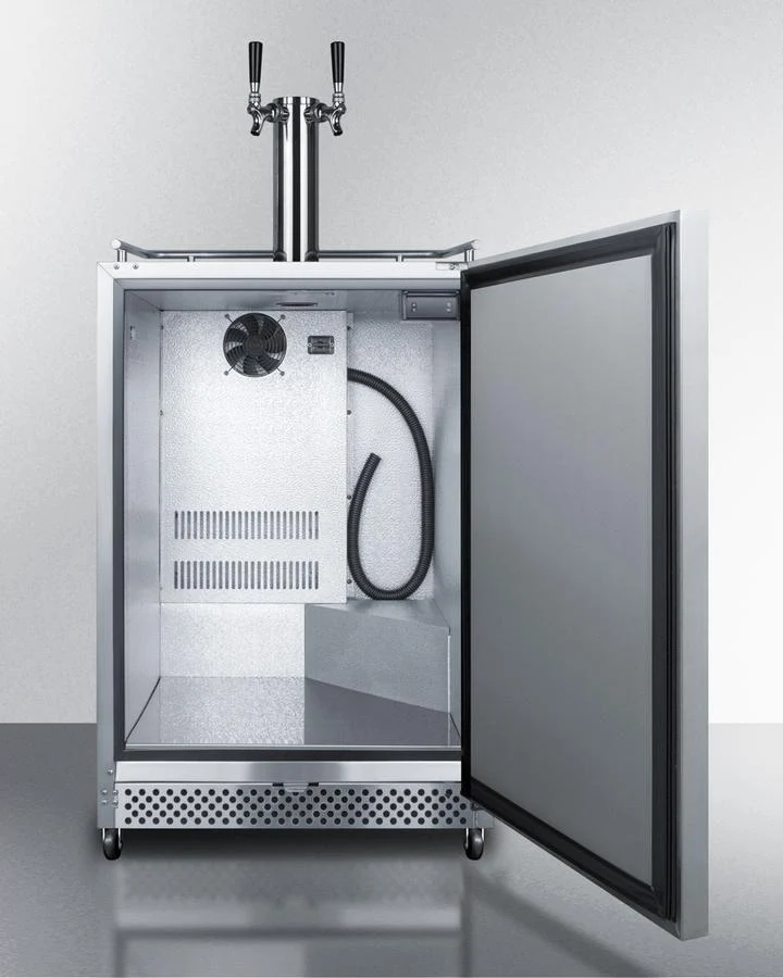 Summit SBC695OSTWIN 24" Wide Built-in Outdoor Kegerator - Image 3