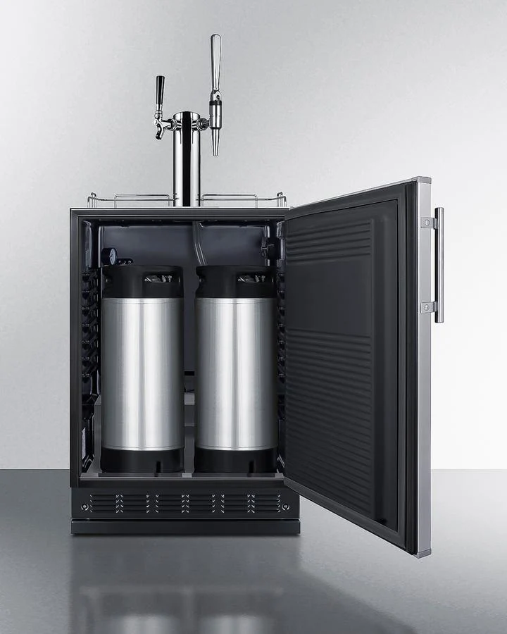 Summit SBC7BRSCM2 24" Wide Cold Brew/nitro Coffee Kegerator - Image 4