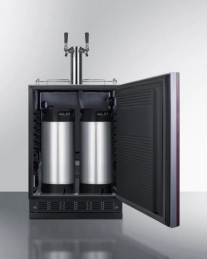 Summit SBC7BRSIFCF2 24" Wide Cold Brew Coffee Kegerator (panel Not Included) - Image 2