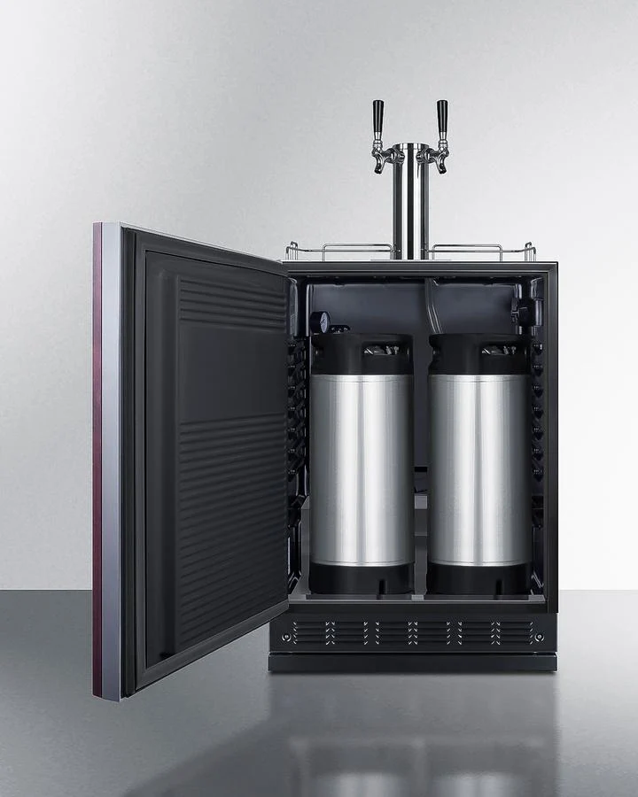 Summit SBC7BRSIFCF2LHD 24" Wide Cold Brew Coffee Kegerator (panel Not Included) - Image 6
