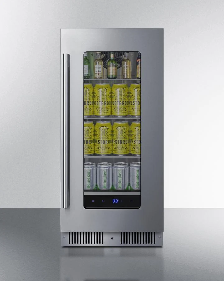 Summit SDHG1533 15" Wide Built-in Beverage Center - Image 7