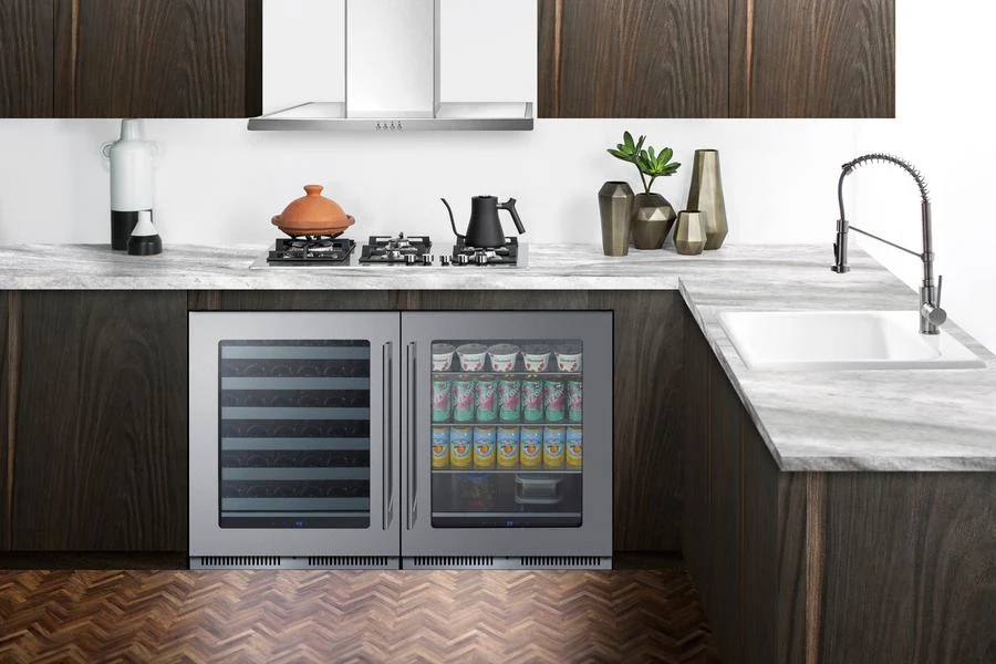 Summit SDHW2442LHD 24" Wide Built-in Wine Cellar - Image 6