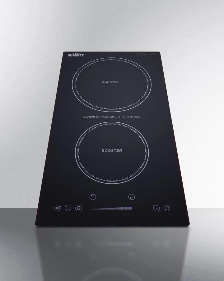 Summit SINCH230V2B 12" Wide 208-240v 2-zone Induction Cooktop With Safety Shutoff - Image 5