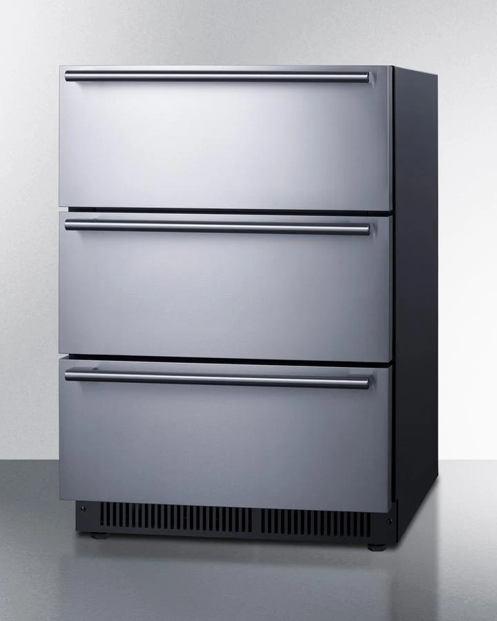 Summit SP6DS3D 24" Wide Built-in 3-drawer All-refrigerator - Image 11
