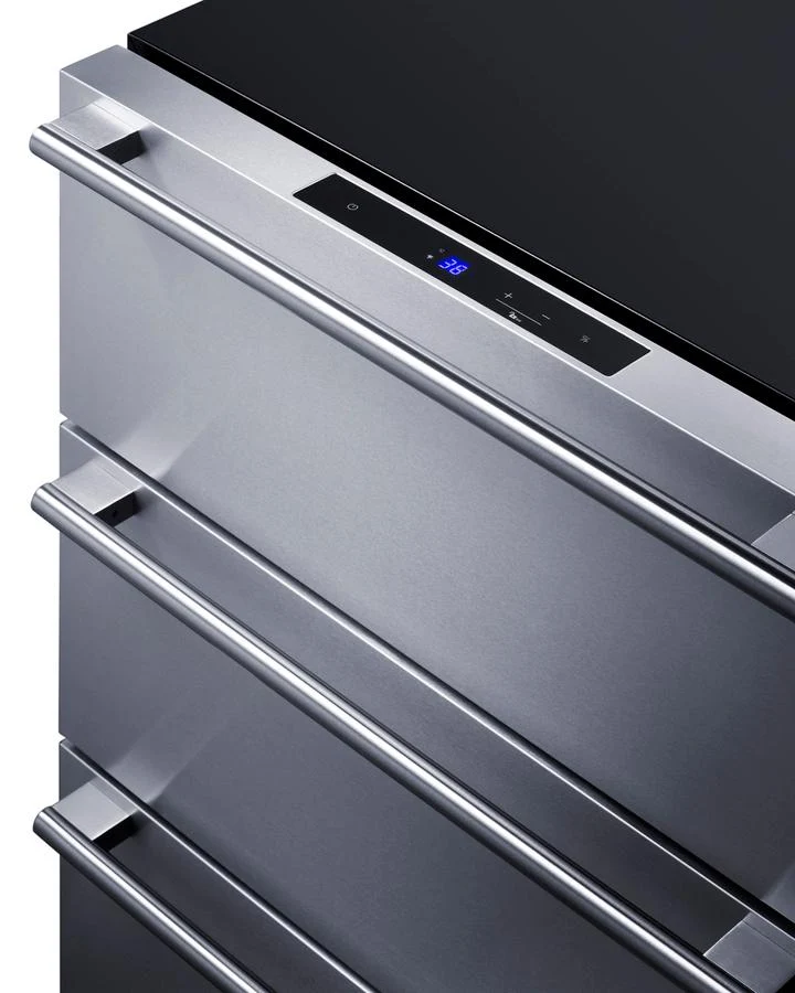 Summit SP6DS3D 24" Wide Built-in 3-drawer All-refrigerator - Image 3