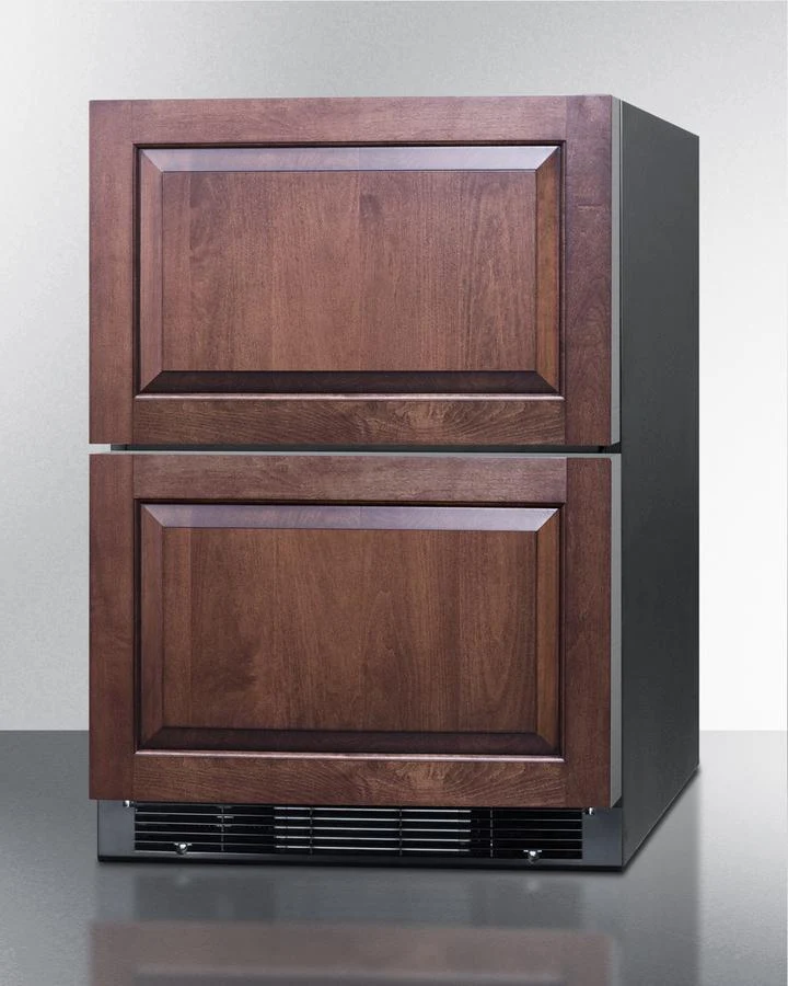 Summit SPRF2D5PNR 24" Wide Panel-ready 2-drawer Refrigerator-freezer (panel Not Included) - Image 2
