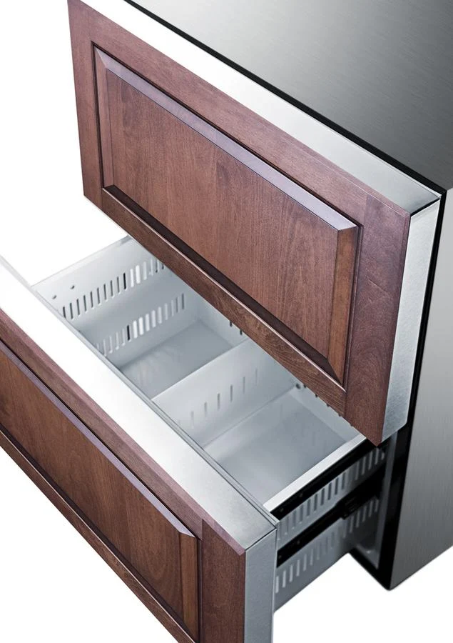 Summit SPRF2D5PNR 24" Wide Panel-ready 2-drawer Refrigerator-freezer (panel Not Included) - Image 6