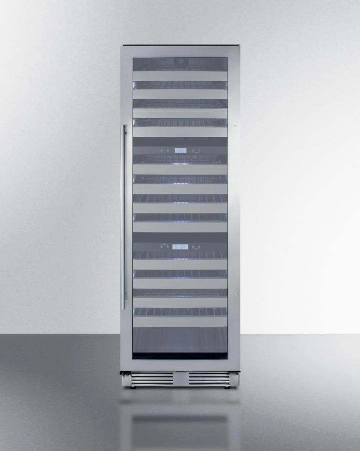 Summit SWCP1988T 24" Wide Triple Zone Wine Cellar