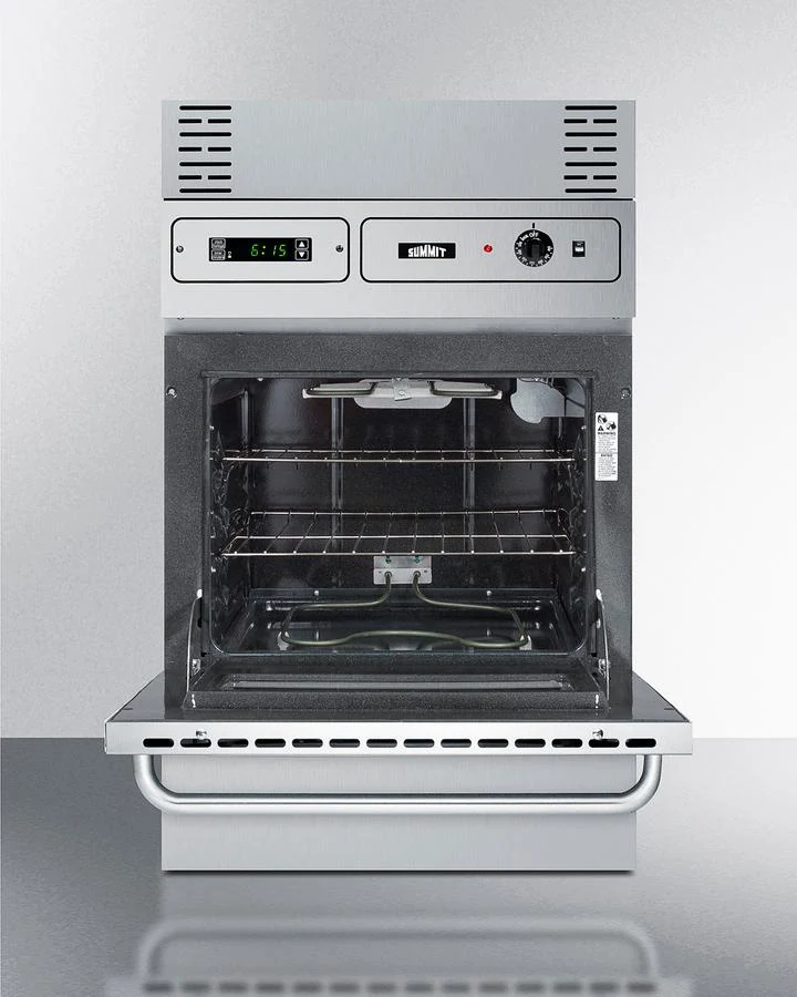 Summit TEM755BKW 24" Wide Electric Wall Oven, 115v - Image 4