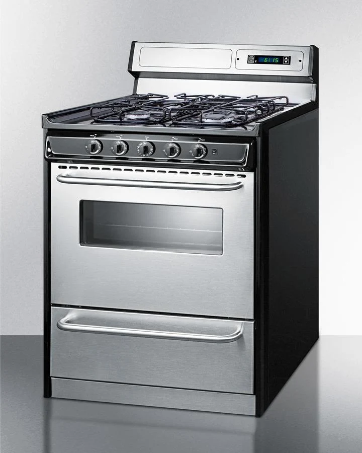 Summit TTM23027BKSW 30" Wide Gas Range - Image 2