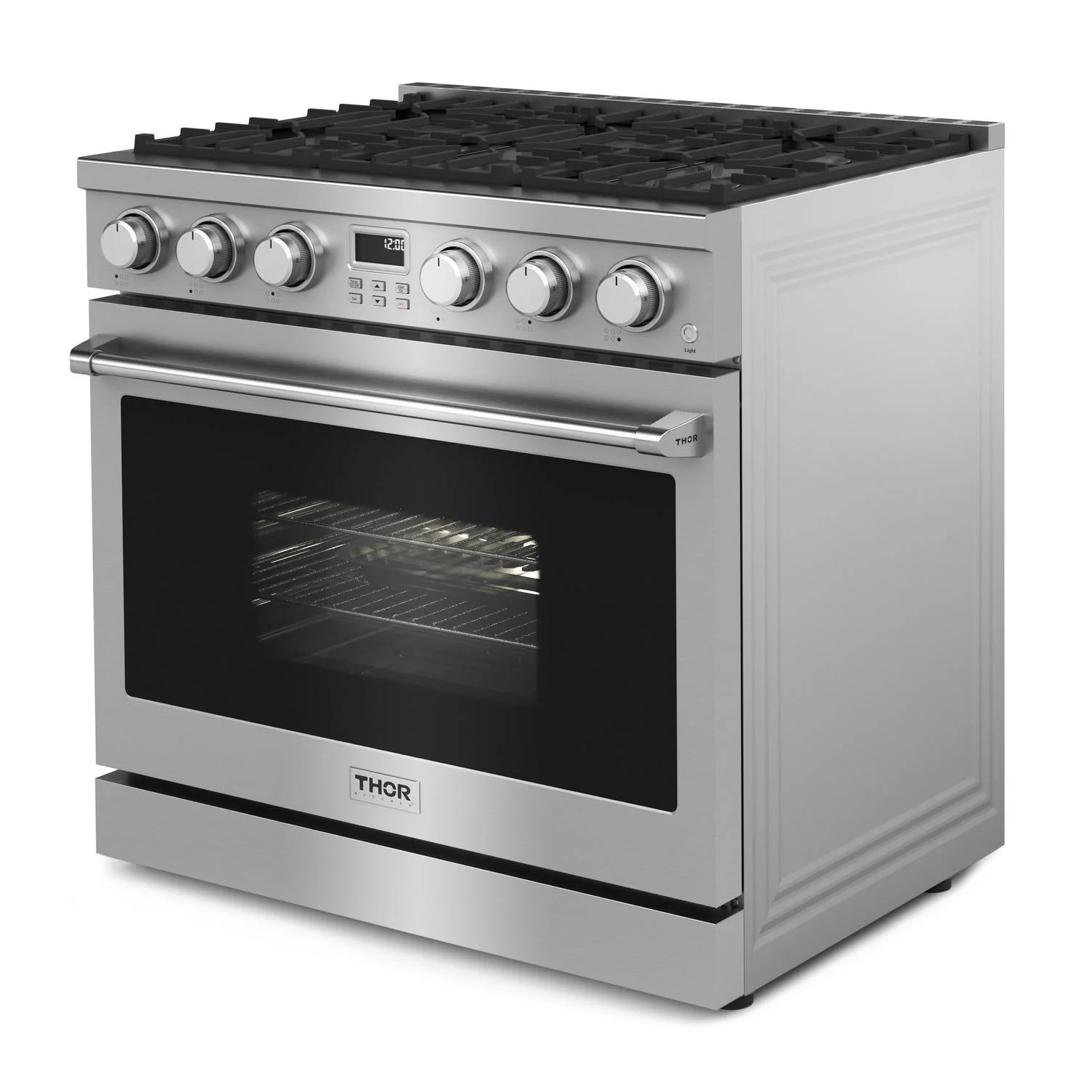 ARG36LP Thor Kitchen 36-inch Contemporary Professional Liquid Propane Range - Image 3