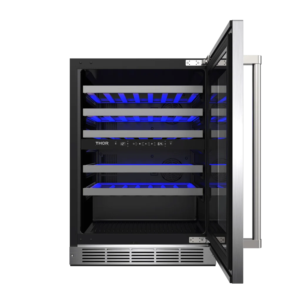 TWC24UD Thor Kitchen 24-inch Undercounter Dual Zone Wine Cooler - Image 3