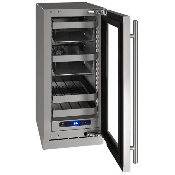 U-Line UHBV515SG41A Hbv515 15" Beverage Center With Stainless Frame Finish and Right-hand Hinge Door Swing and Lock (115 V/60 Hz) - Image 3
