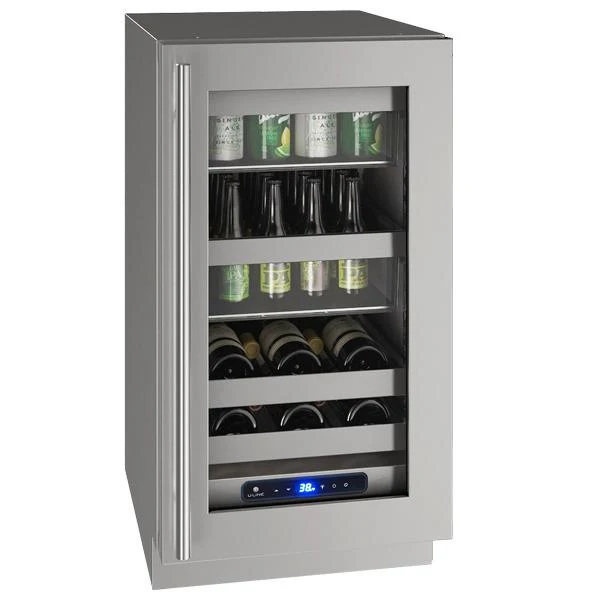 U-Line UHBV518SG01A Hbv518 18" Beverage Center With Stainless Frame Finish and Field Reversible Door Swing (115 V/60 Hz) - Image 2