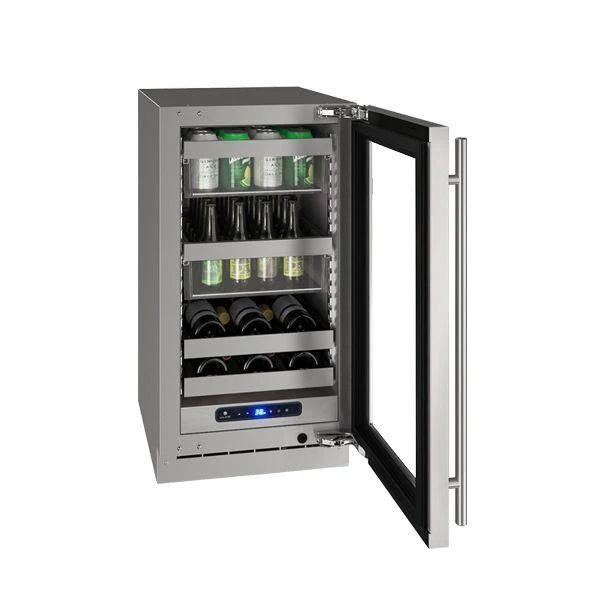 U-Line UHBV518SG01A Hbv518 18" Beverage Center With Stainless Frame Finish and Field Reversible Door Swing (115 V/60 Hz) - Image 4