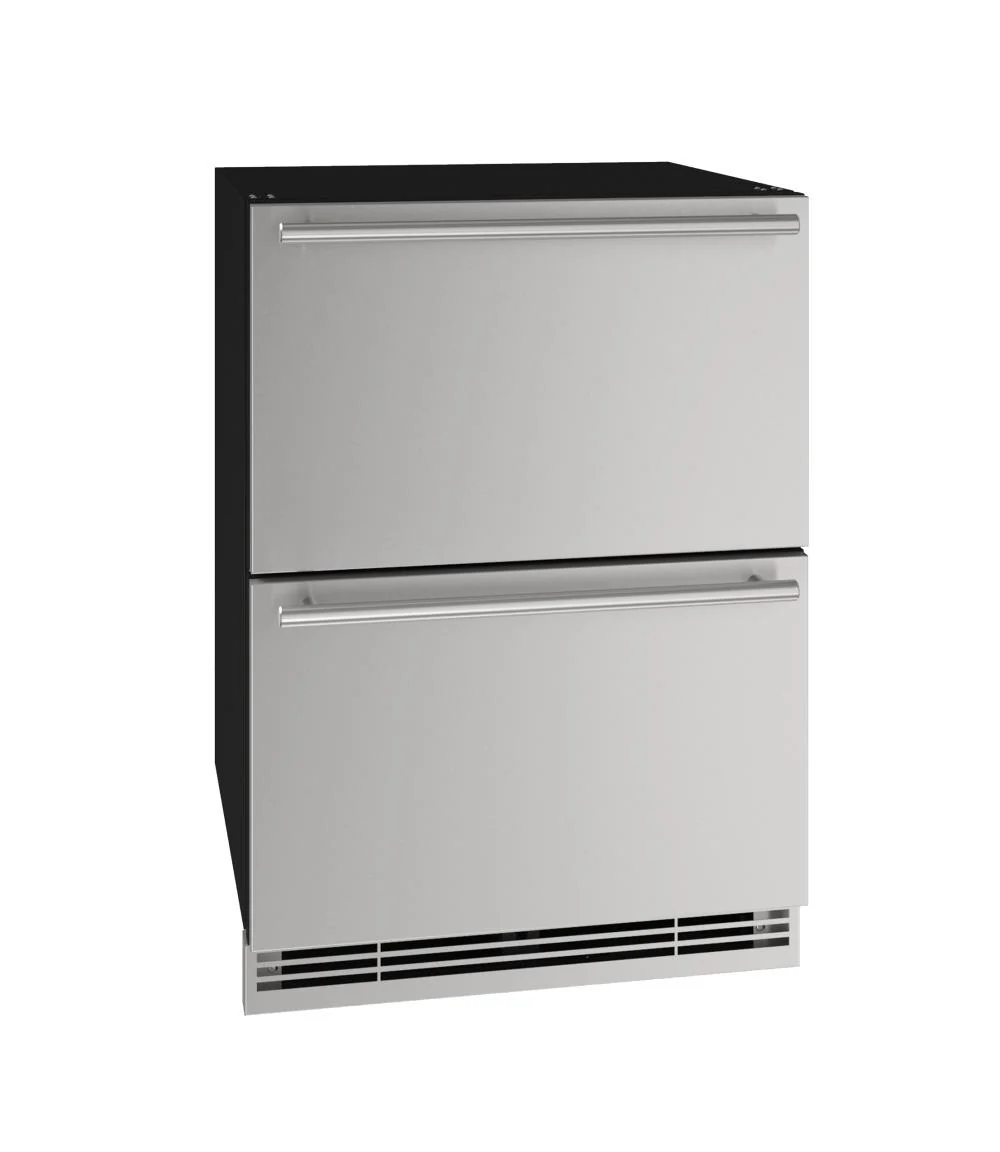 U-Line UHDR124SS61A Hdr124 24" Refrigerator Drawers With Stainless Solid Finish (115 V/60 Hz) - Image 2