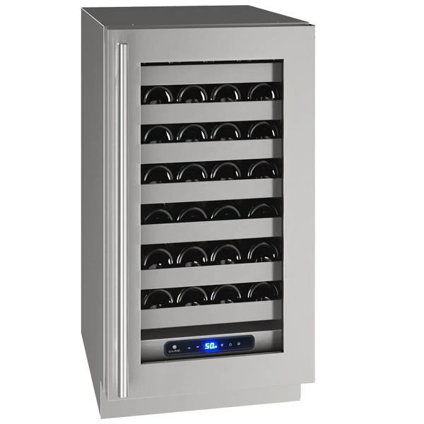U-Line UHWC518SG51A Hwc518 18" Wine Refrigerator With Stainless Frame Finish and Left-hand Hinge Door Swing and Lock (115 V/60 Hz) - Image 2