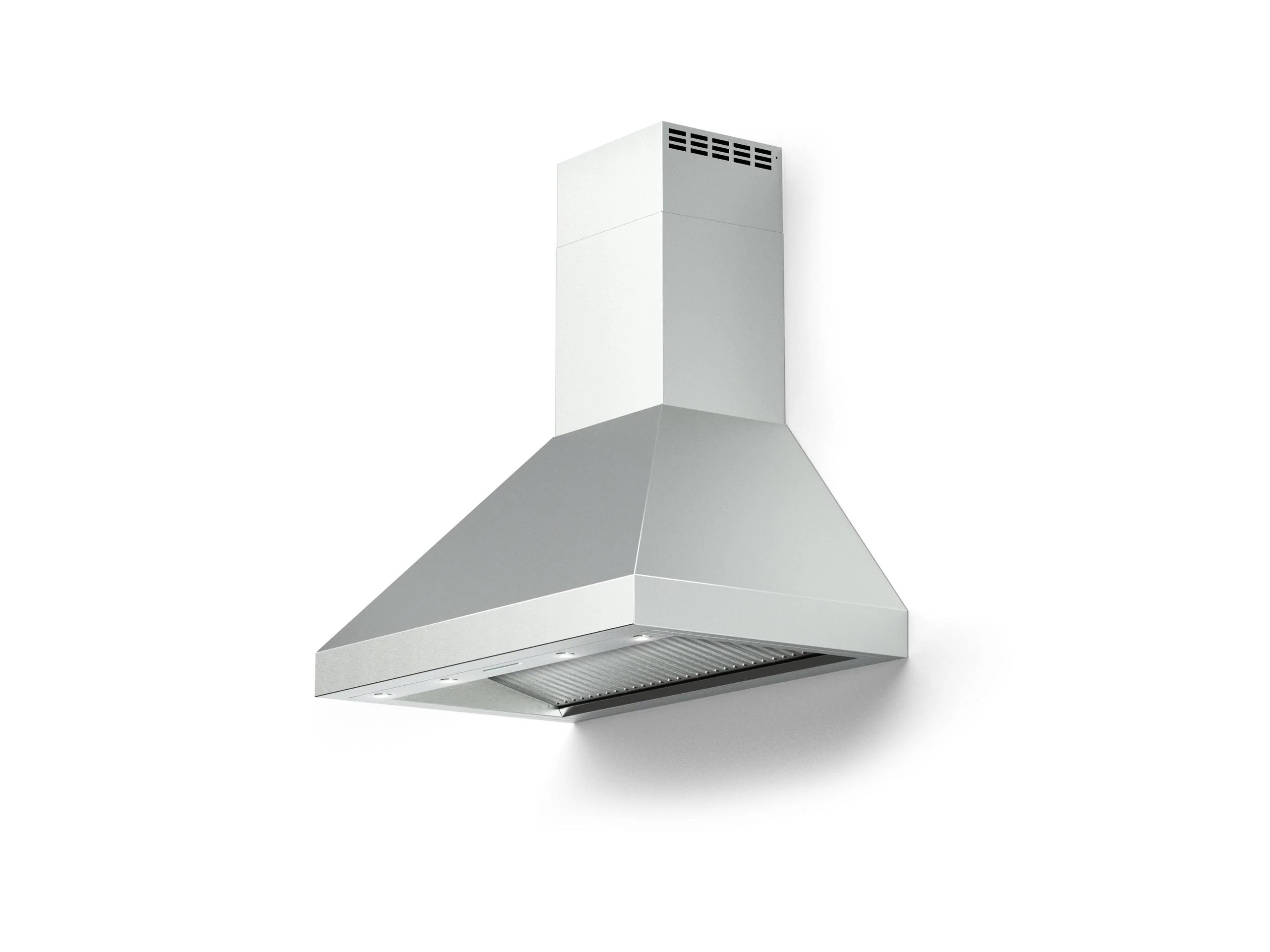 Verona VECHW48GSS 48" Designer Chimney Wall Hood- 1200 CFM - 4 Speeds - Image 2