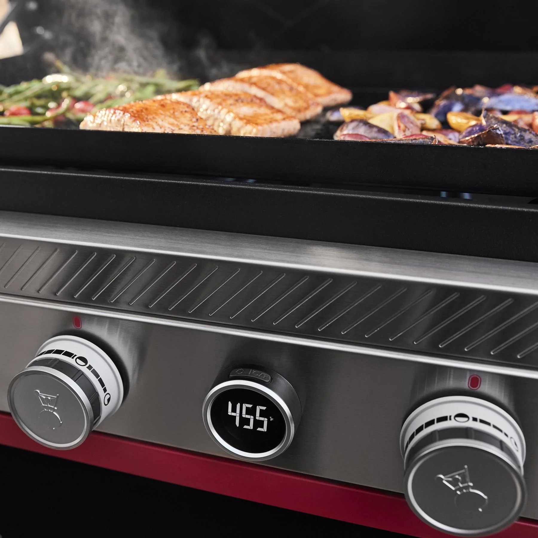 Weber 1500014 Slate® 30" Rust-Resistant Griddle - Black - Image 4