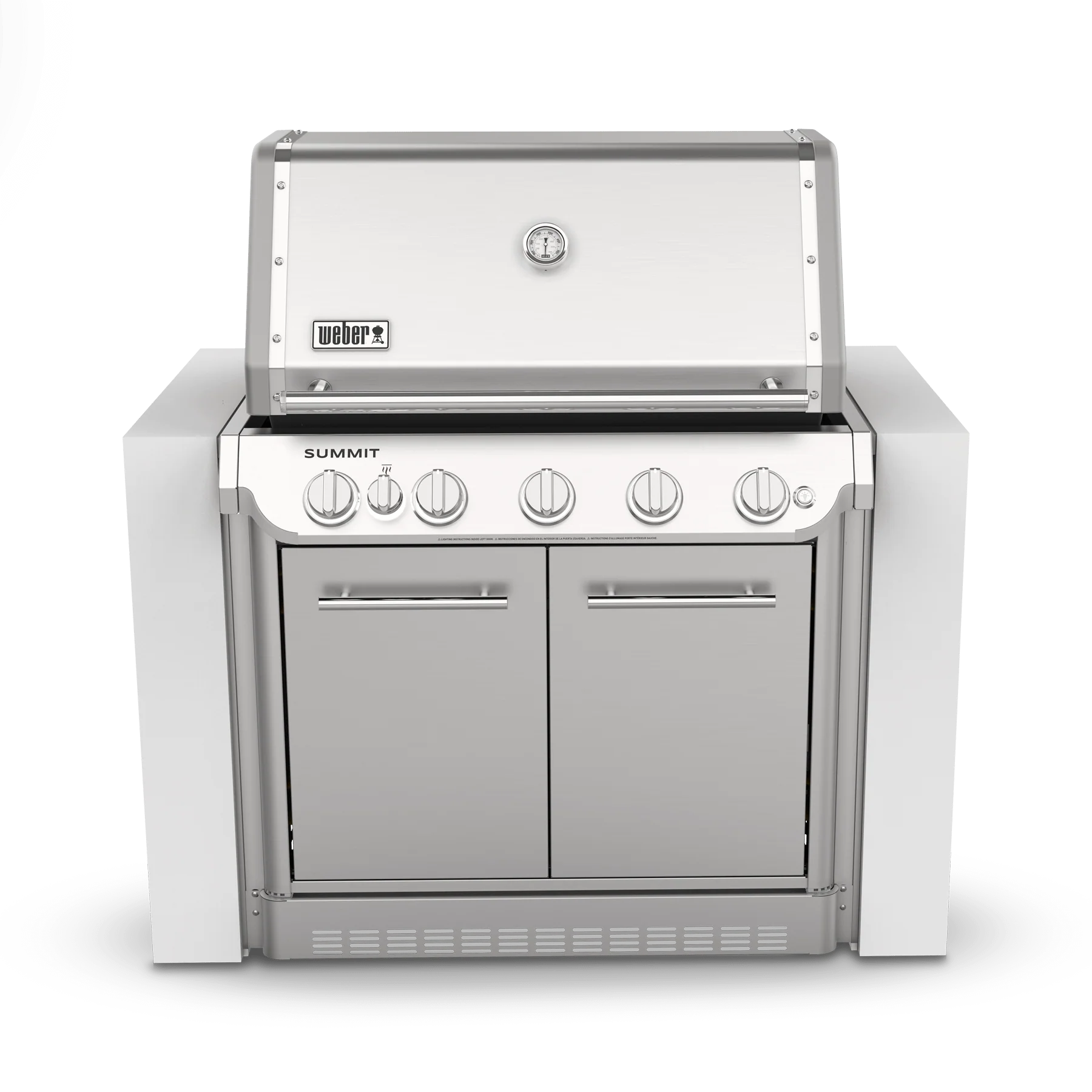 Weber 1500043 Summit® SB38 S Built-In Gas Grill (Natural Gas) - Stainless Steel
