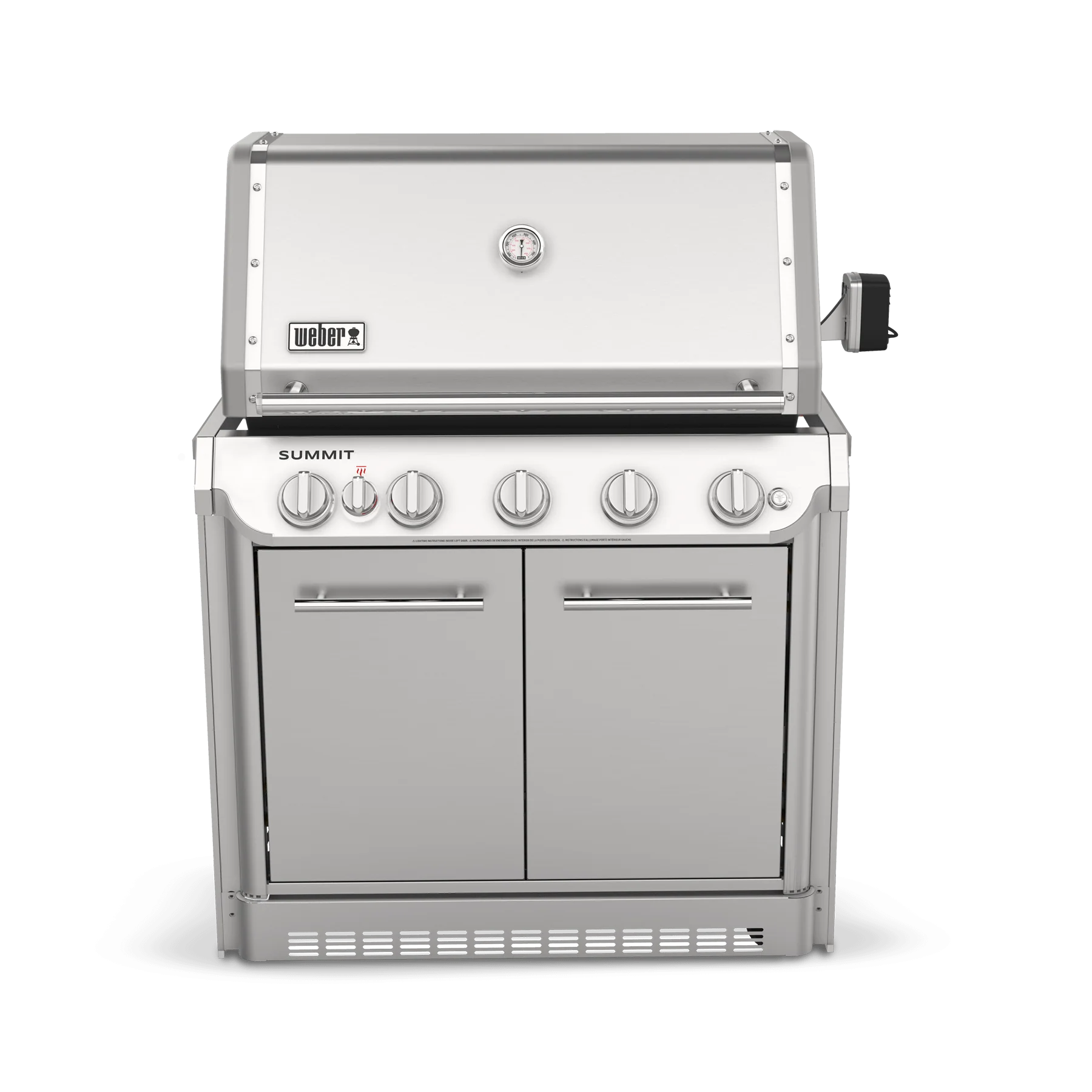 Weber 1500043 Summit® SB38 S Built-In Gas Grill (Natural Gas) - Stainless Steel - Image 8