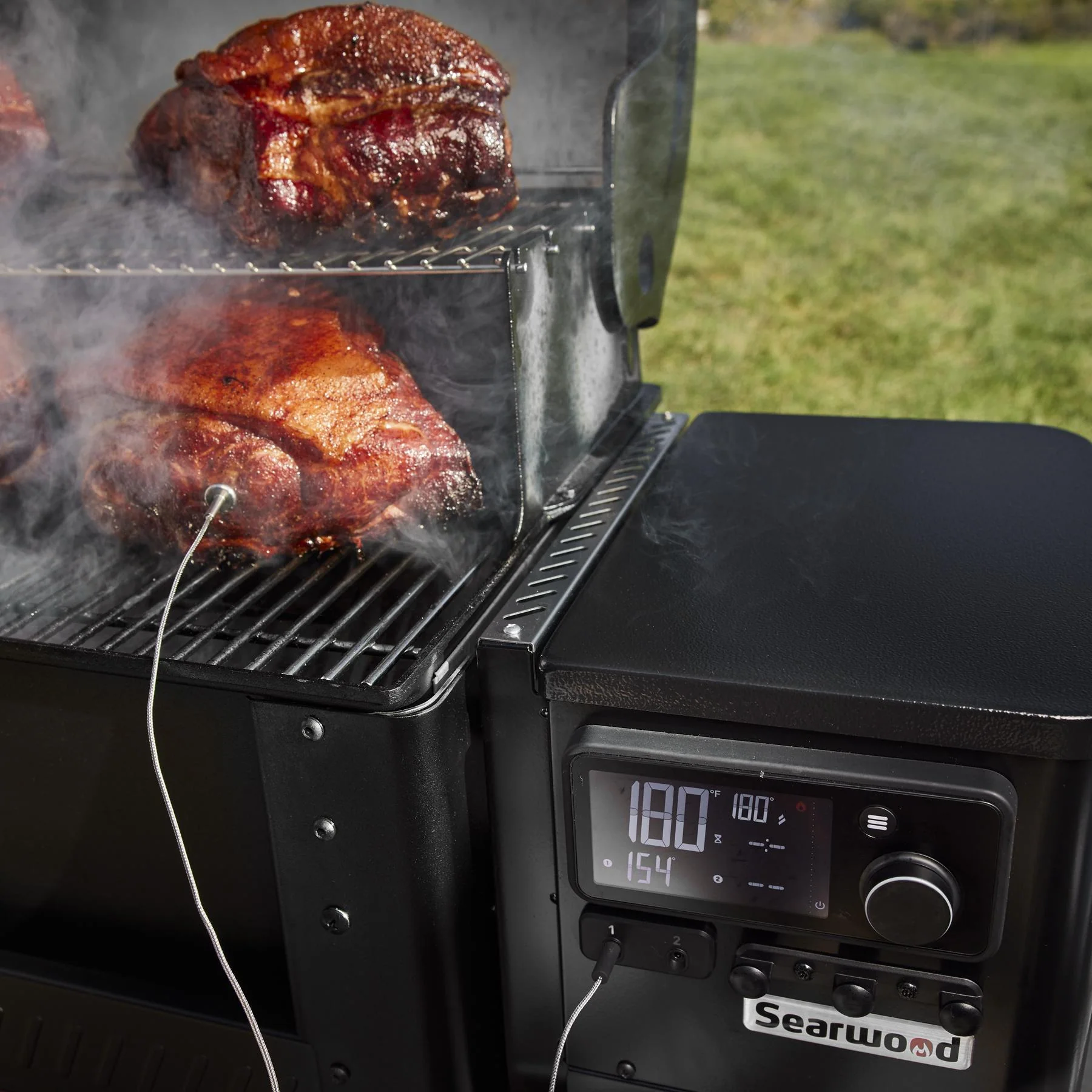 Weber 1500120 Searwood® 600 Pellet Grill - Black - Image 2