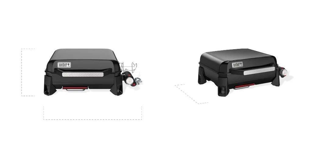 Weber 1500531 Slate® 17 Rust-Resistant Tabletop Griddle - Black - Image 13