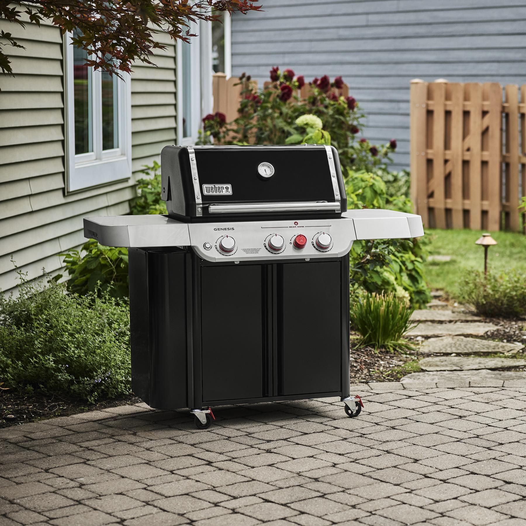 Weber 1500576 Genesis E-330 Gas Grill (Liquid Propane) - Black - Image 5