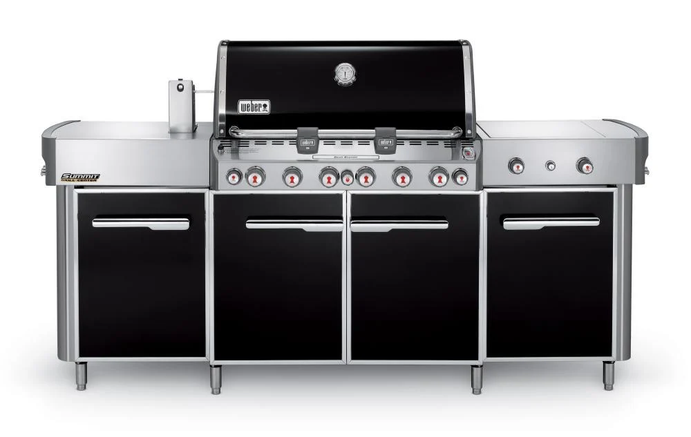 SUMMIT® GRILL CENTER NATURAL GAS - BLACK