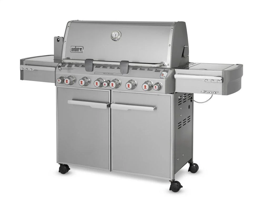 SUMMIT® S-670™ LP GAS GRILL - STAINLESS STEEL