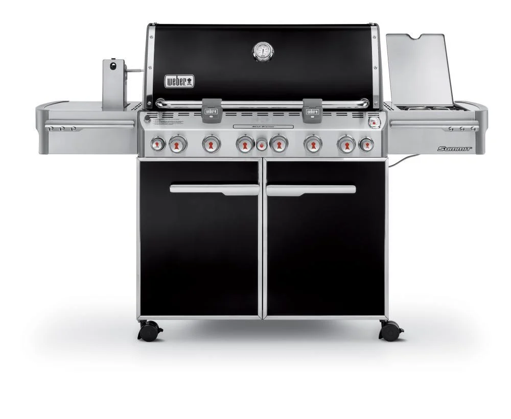 SUMMIT® E-670™ LP GAS GRILL - BLACK