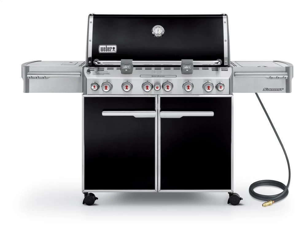 SUMMIT® E-670™ NATURAL GAS GRILL - BLACK
