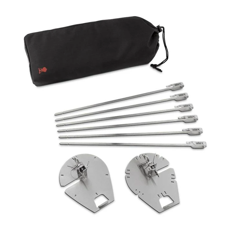 7675 WEBER CRAFTED Rotisserie Skewer Set - Image 4