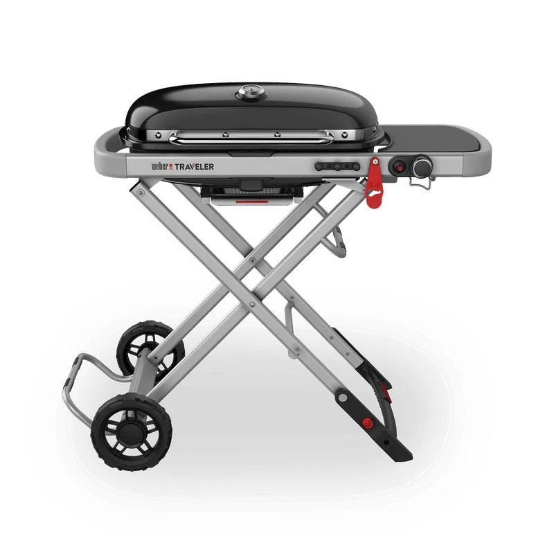 9010001 Weber Traveler® Portable Gas Grill - Black