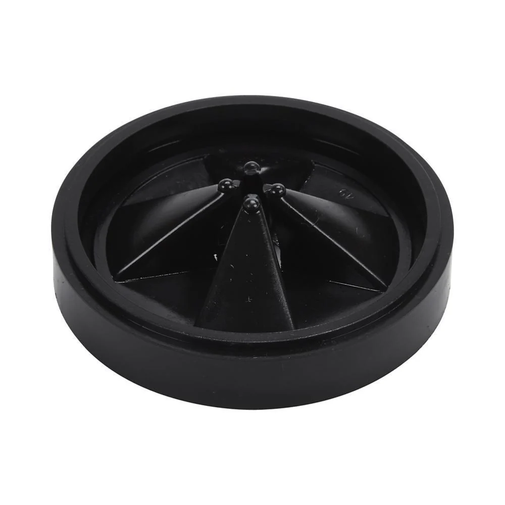 Whirlpool 4211615 Disposer Splash Guard, Black-colored, with 4" diameter flexible rubber sink baffle