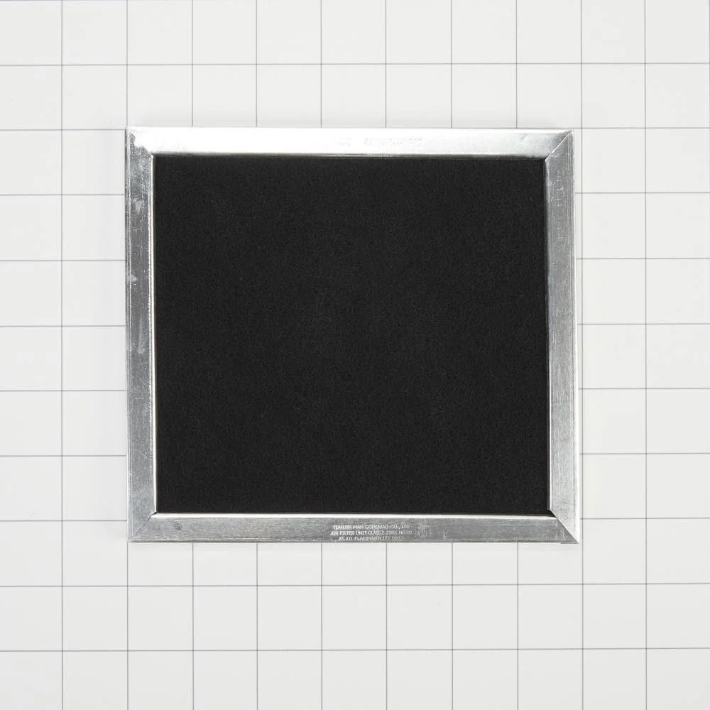 Whirlpool 8206444A Microwave Hood Combination Charcoal Filter (7-IN X 7 1/2-IN) - Image 2