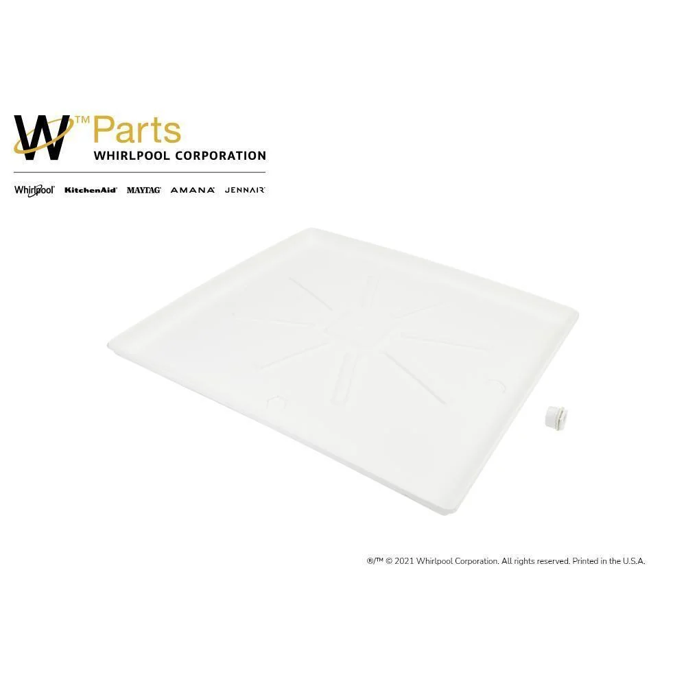 Whirlpool 8212526 Washer Drip Tray Large Enough for Duet Models, Measuring 29-IN x 31-IN - Image 2