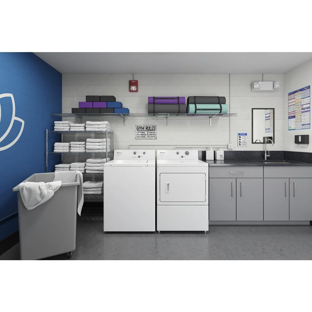 Whirlpool CGM2795JQ Commercial Gas Super-Capacity Dryer, Non-Coin - Image 2