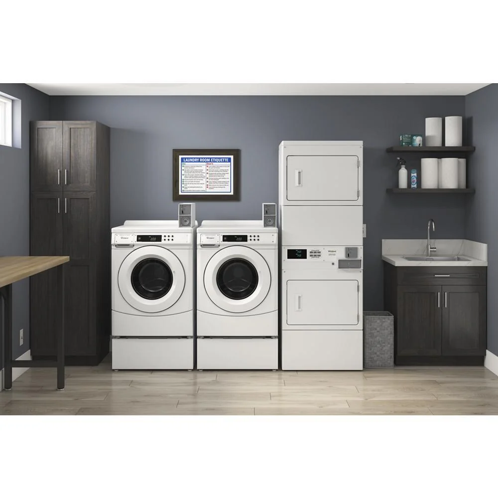 Whirlpool CSP2940HQ Commercial Electric Stack Dryer, Coin-Drop Equipped - Image 3